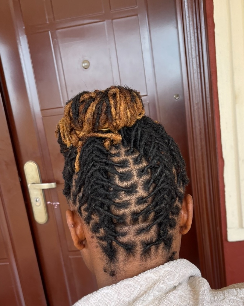 Dreadlock Bun Crown